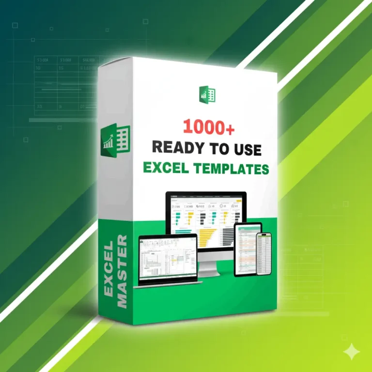 1000+ Ready to Use Excel Templates