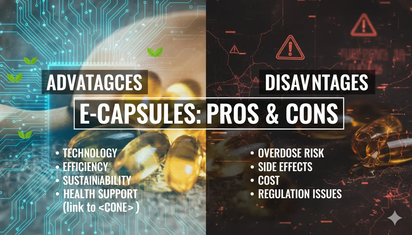 ই ক্যাপ এর উপকারিতা ও অপকারিতা