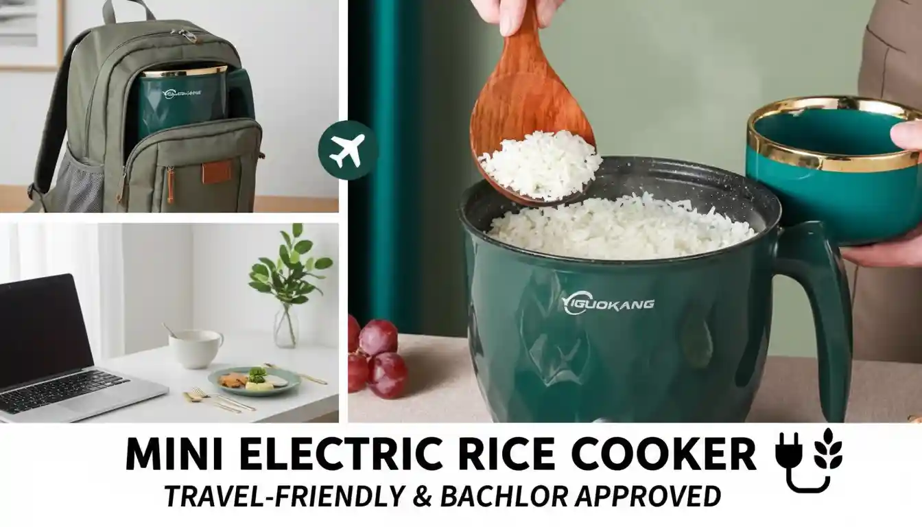 Mini Electric rice cooker for travelling