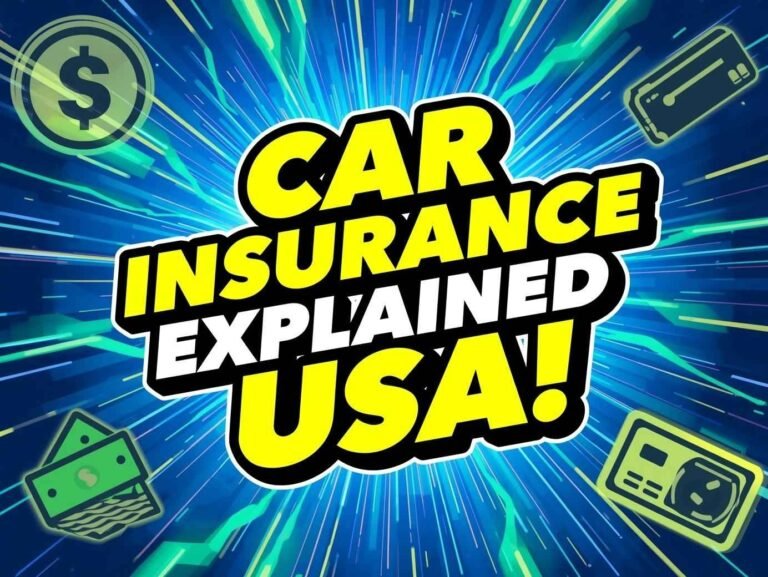Car Insurance Explained Usa