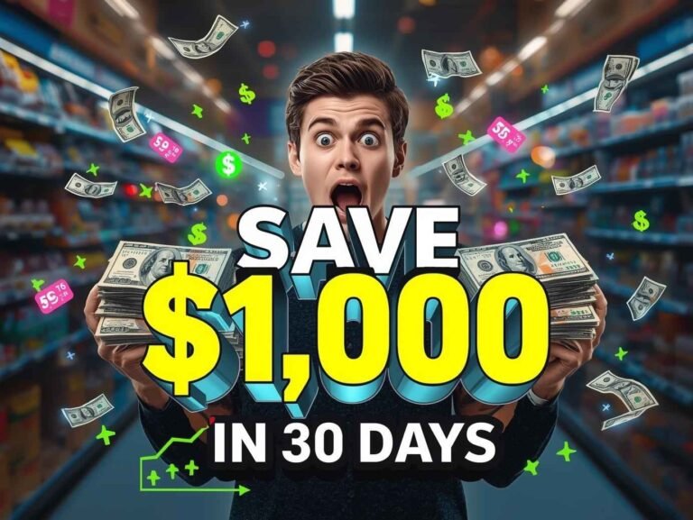 Save $1000 in 30 Days USA